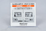 Nintendo Game & Watch Multi Screen *Life Boat* 1983 CIB OVP Anleitung TC-58