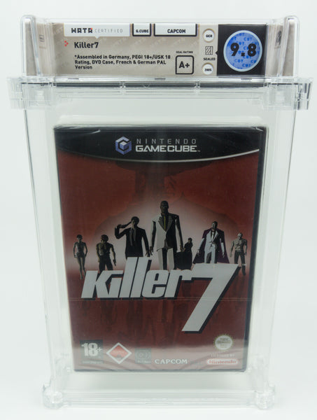 Nintendo Gamecube *Killer 7* Sealed WATA 9.8 A+ no VGA FSK 18