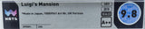 Nintendo 3DS *Luigi's Mansion* Sealed WATA 9.8 A++ no VGA UK
