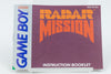 Nintendo Game Boy *Radar Mission* OVP CiB Anleitung RM-UKV