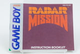 Nintendo Game Boy *Radar Mission* OVP CiB Anleitung RM-UKV