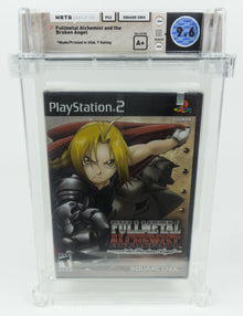 Playstation 2 *Fullmetal Alchemist and the Broken Angel* PS2 Sealed WATA 9.6 A+