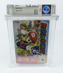 Nintendo 64 *Mario Party* N64 WATA 9.0 A+ no VGA Deep Badge Only 2 Better in POP