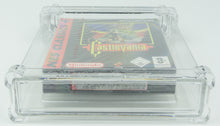 Game Boy Advance *Castlevania NES Classics* Sealed WATA 9.6 A++ no VGA Red Strip