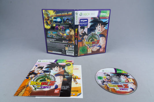 Dragon Ball Z Kinect Xbox 360 OVP mit Anleitung
