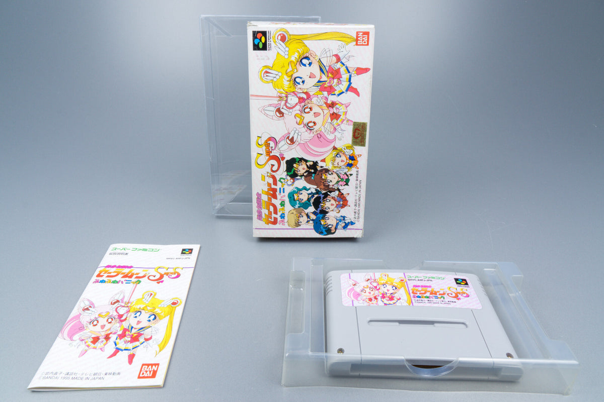 Super Famicom *Bishoujo Senshi Sailor Moon Super S: Fuwa Fuwa Panic* OVP NTSC-J