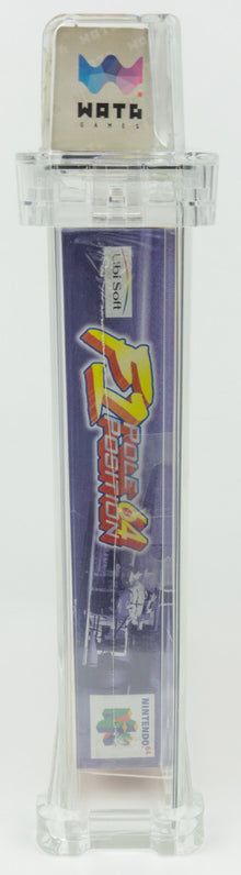 Nintendo 64 *F1 Pole Position 64* N64 WATA 9.0 A+ no VGA POP 5