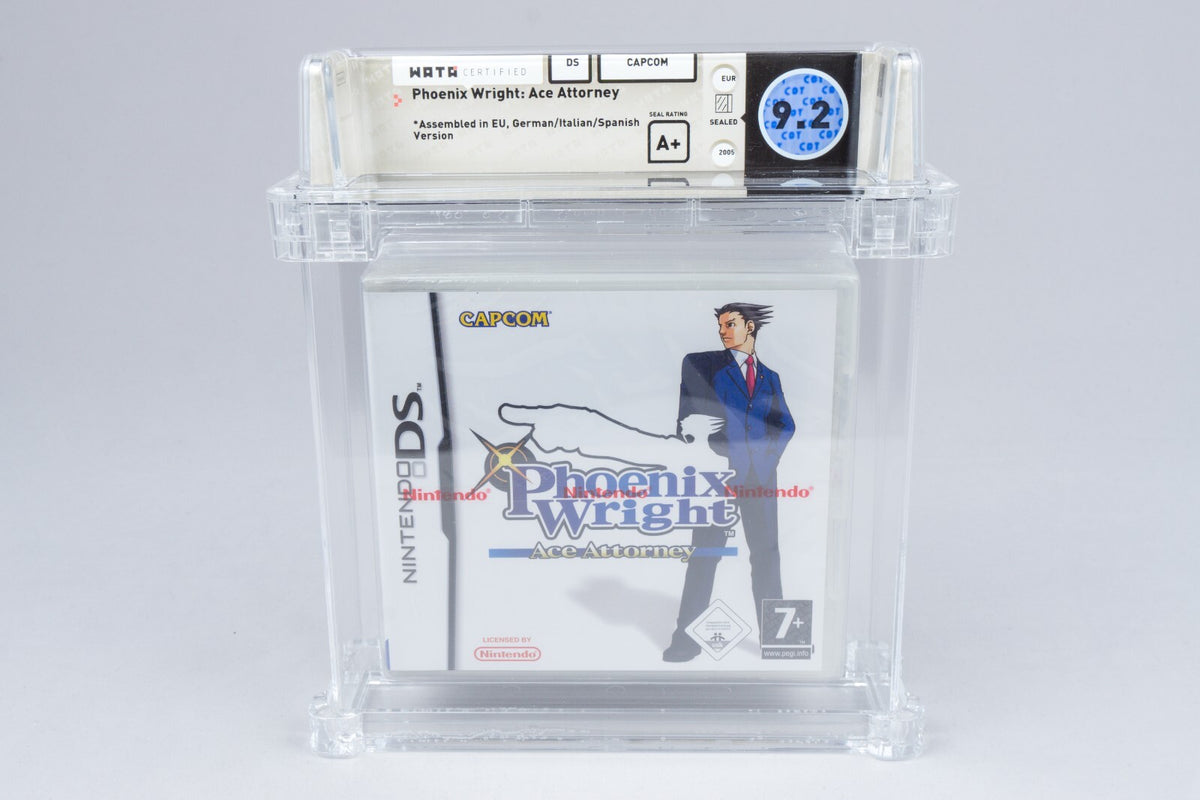 Nintendo DS *Phoenix Wright: Ace Attorney* Sealed WATA 9.2 A+