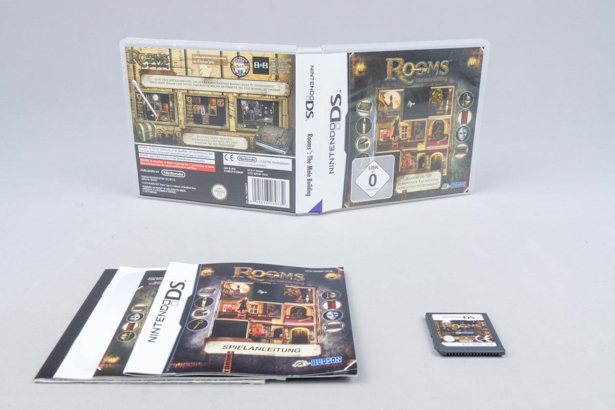 Nintendo DS *Rooms: The Main Building* OVP mit Anleitung