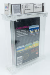 Nintendo NES *Excitebike* Sealed WATA 7.5 B+ no VGA Round SOQ Rev-A POP 5