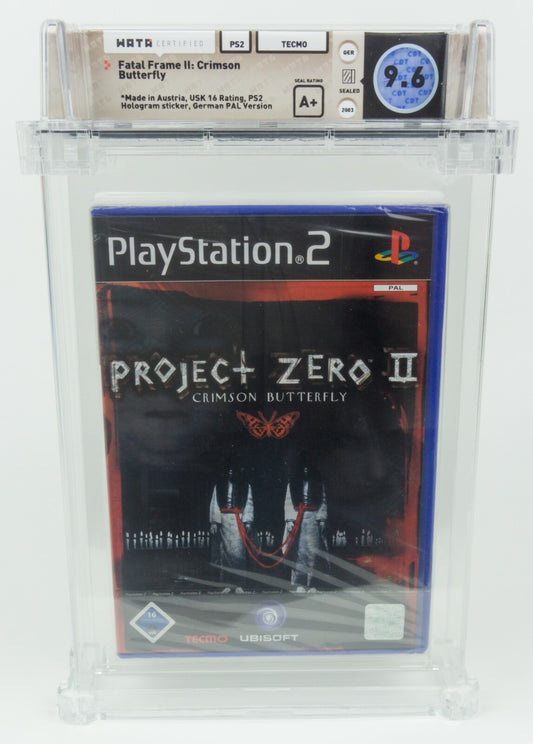 Playstation 2 *Project Zero II: Crimson Butterfly* PS2 Sealed WATA 9.6 A+ no VGA