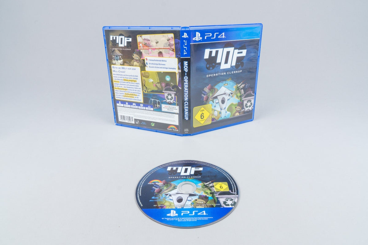 Playstation 4 *MOP - Operation Cleanup* PS4 OVP