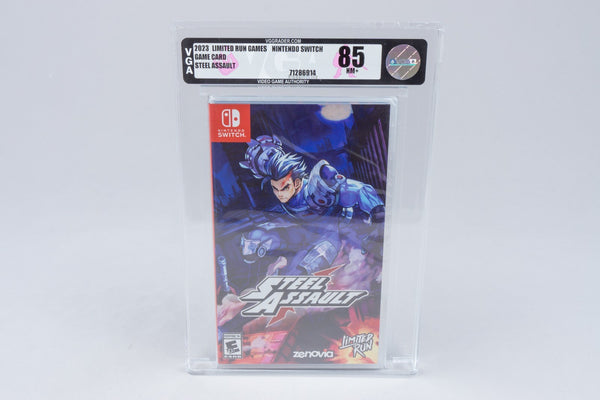 Nintendo Switch *Steel Assault* Sealed VGA 85 Limited Run #179