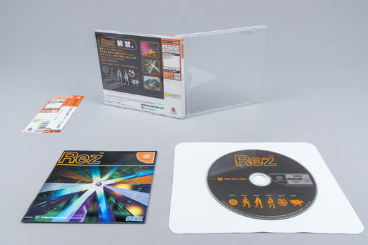 Sega Dreamcast *Rez* CIB OVP mit Anleitung Spine Card NTSC-J