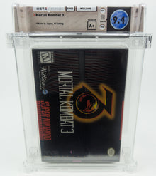 Super Nintendo *Mortal Kombat 3* SNES Sealed WATA no VGA 9.4 A+ USK 18