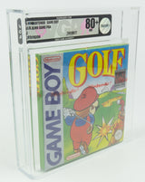 Nintendo Game Boy *Golf* New / Sealed VGA 80+ Near Mint Red Strip