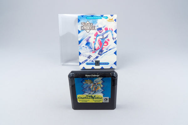 Sega Genesis *Winter Challenge* OVP ohne Anleitung NTSC-U/C Cardboard Mega Drive