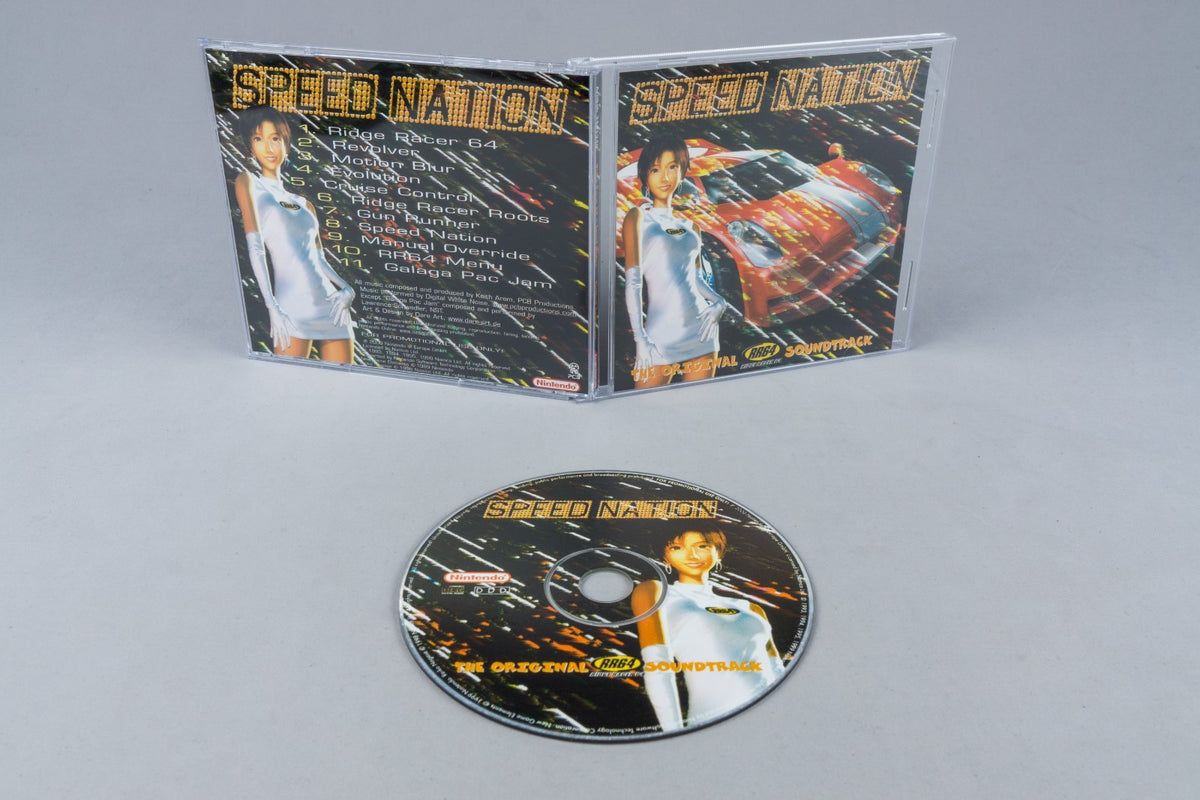 Speed Nation The Original Ridge Racer 64 Soundtrack Nintendo Soundtrack Serie