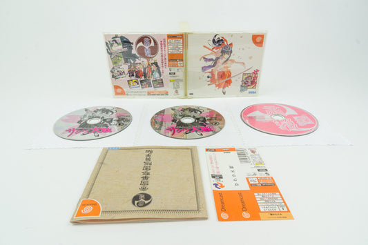 Sega Dreamcast *Sakura Wars* OVP mit Anleitung und Spine Card NTSC-J