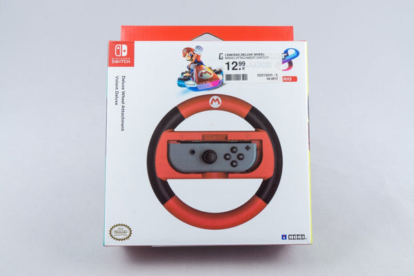 Nintendo Switch *HORI Mario Kart 8 Deluxe Lenkrad - Mario* Neu