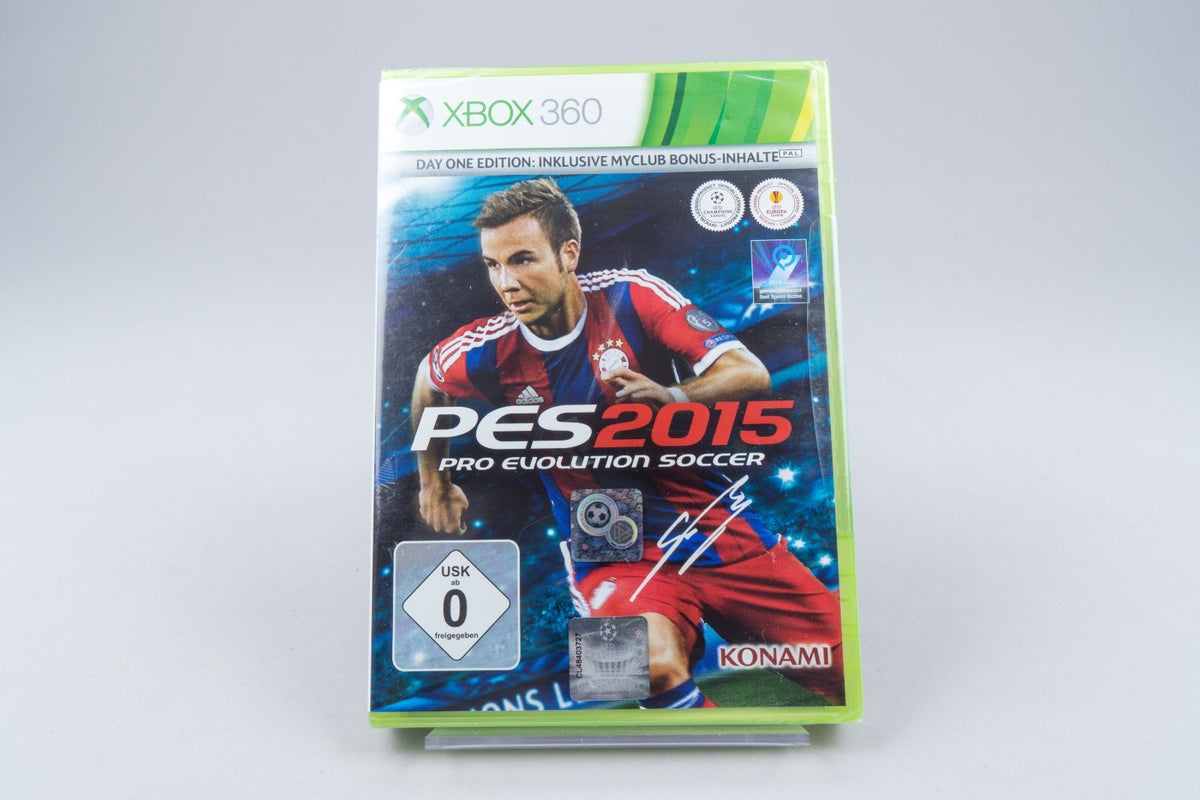 XBox 360 *Pro Evolution Soccer 2015 - Day One Edition* Neu / New / Sealed