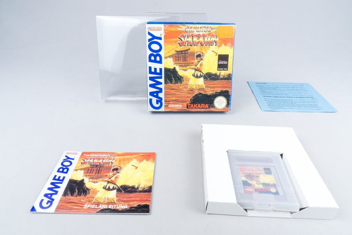 Nintendo Game Boy *Samurai Shodown* OVP CIB X4-NOE