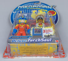 Mattel *MegaMan NT Warrior Double Soul Deluxe Torch Soul* 2004 Action Figur New