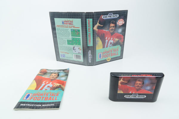 Sega Genesis Joe Montana II: Sports Talk Football OVP mit Anleitung NTSC-U/C