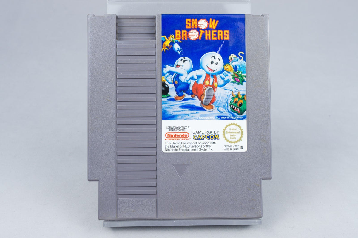 Snow Brothers Nintendo NES Modul PAL B 7L-ESP +