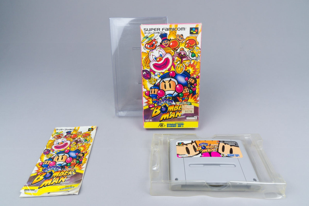 Super Famicom *Super Bomberman* SFC OVP mit Anleitung NTSC-J #2