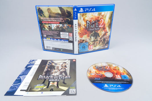 Playstation 4 *A.O.T. 2: Final Battle* PS4 OVP Attack on Titan
