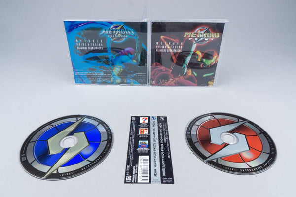 Scitron *Metroid Prime & Fusion Original Soundtracks* Spine Card O.S.T.