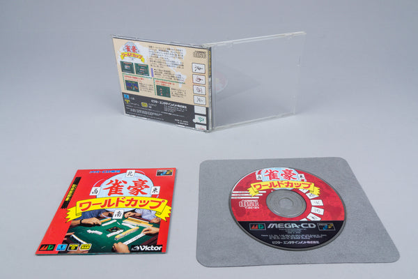 Sega Mega CD *Jango World Cup* OVP Anleitung NTSC-J