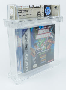 Game Boy Advance *Konami Arcade Advanced* GBA Sealed WATA 9.4 A+ no VGA POP 1