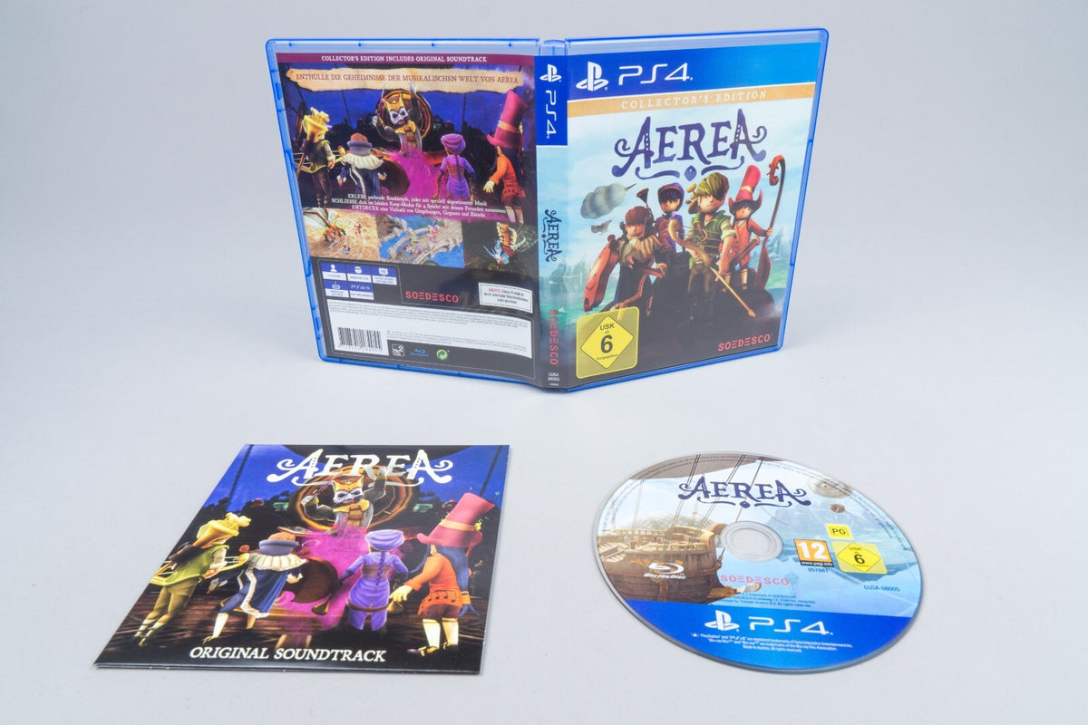 Playstation 4 *Aerea - Collector's Edition* PS4 OVP OST
