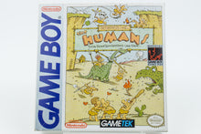 Nintendo Game Boy *The Humans* OVP CiB Anleitung Poster HU-USA