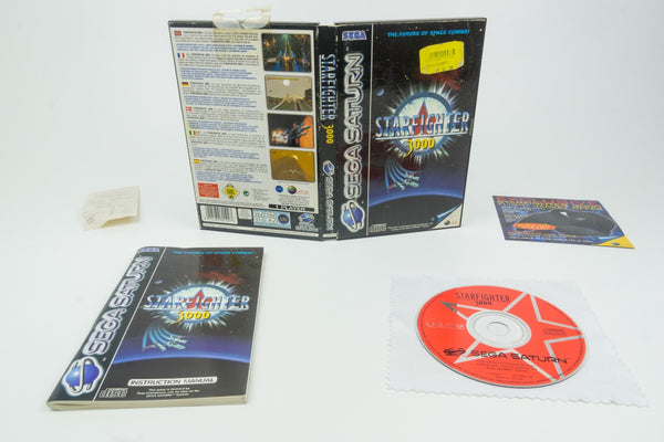 Sega Saturn Starfighter 3000 OVP mit Anleitung