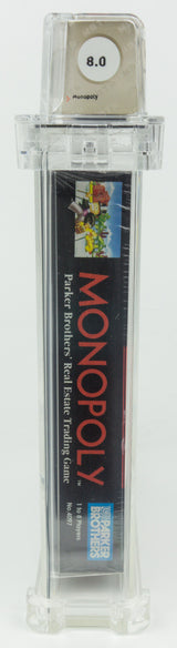 Super Nintendo *Monopoly* SNES Sealed WATA 8.0 A+ no VGA POP 5