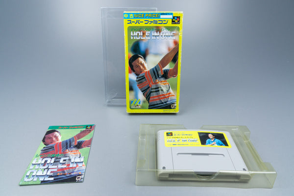 Super Famicom *Jumbo Ozaki no Hole In One* SFC OVP mit Anleitung NTSC-J