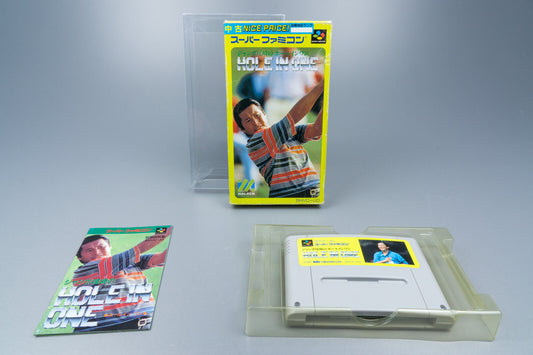 Super Famicom *Jumbo Ozaki no Hole In One* SFC OVP mit Anleitung NTSC-J