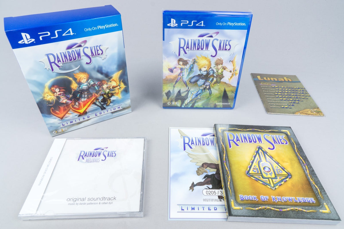 Playstation 4 *Rainbow Skies - Limited Edition* PS4 OVP Eastasiasoft 0205/3500