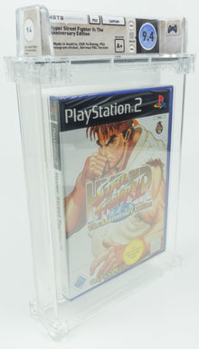 Playstation 2 *Hyper Street Fighter II: The Anniversary Edition* PS2 WATA 9.4 A+