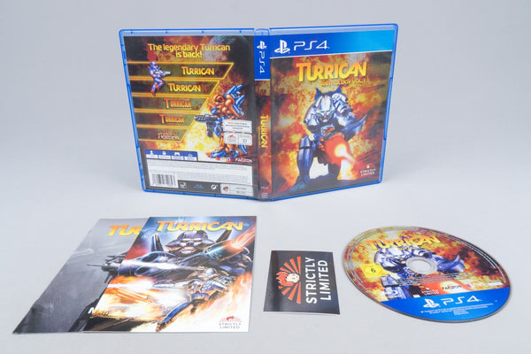 Playstation 4 *Turrican Anthology Vol. I* PS4 OVP Strictly Limited #37