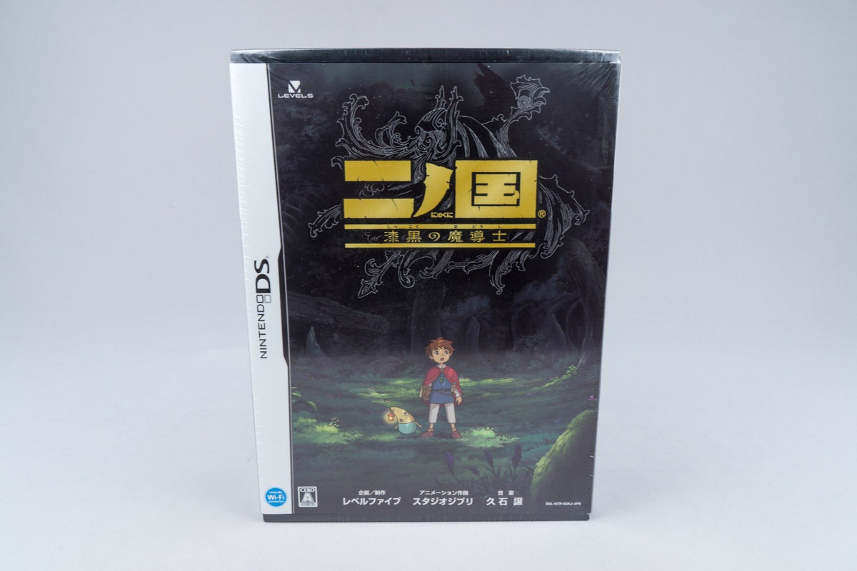 Nintendo DS *Ninokuni Ni no Kuni Shikkoku no Madoushi* Neu Sealed Studio Ghibli