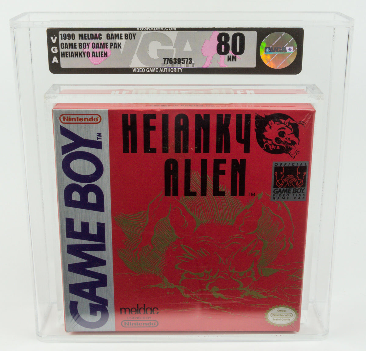 Nintendo Game Boy *Heiankyo Alien* New / Sealed VGA 80 Near Mint
