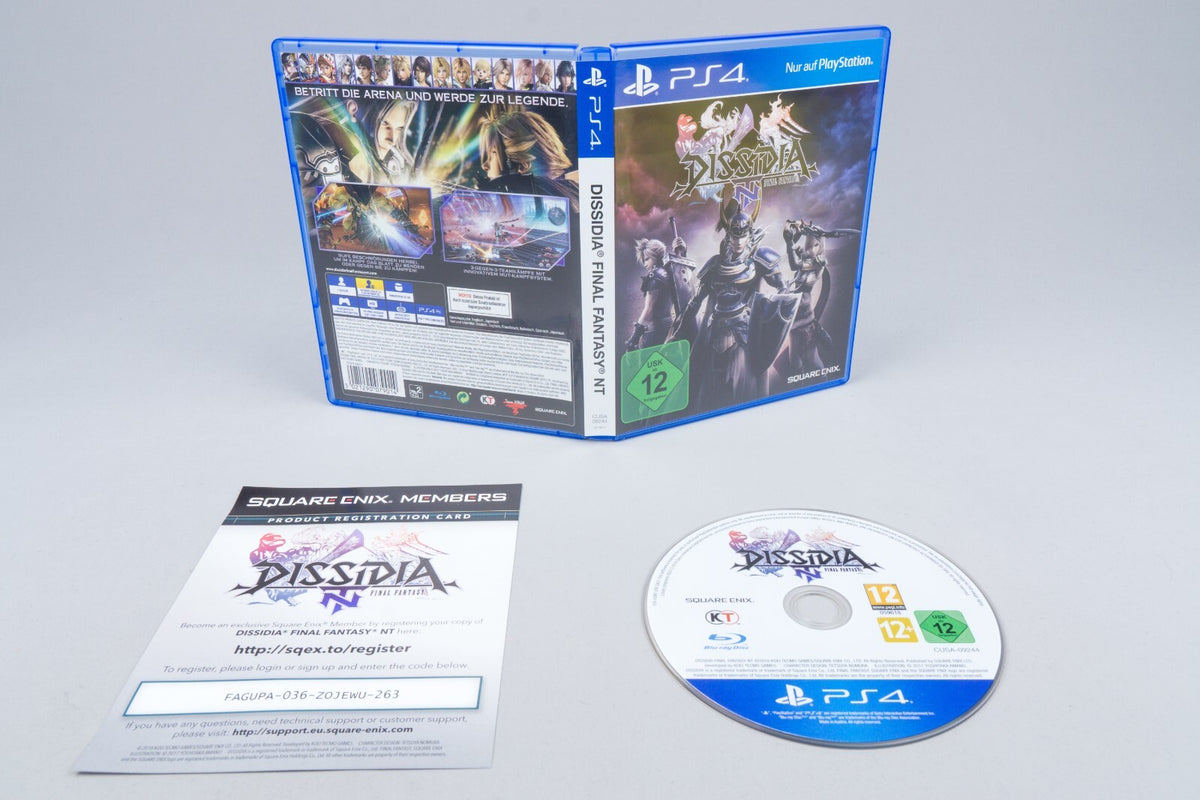 Playstation 4 *Dissidia: Final Fantasy NT* PS4 OVP