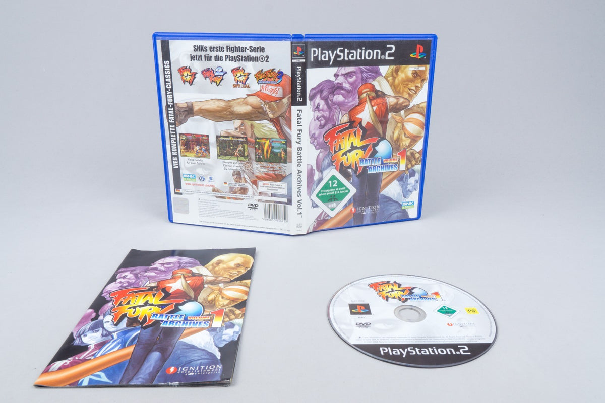 Playstation 2 *Fatal Fury Battle Archives Vol. 1* PS2 OVP mit Anleitung