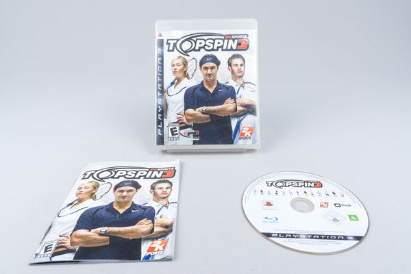 Playstation 3 *Top Spin 3* PS3 OVP