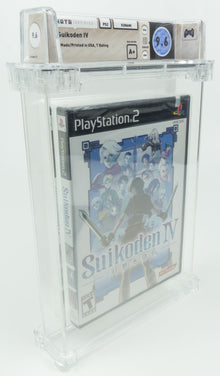 Playstation 2 *Suikoden IV* PS2 Sealed WATA 9.6 A+ no VGA