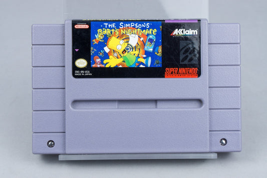 The Simpsons: Bart's Nightmare Super Nintendo SNES Modul NTSC-U/C BN-USA